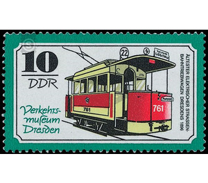 Transport Museum Dresden  - Germany / German Democratic Republic 1977 - 10 Pfennig