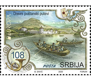 Transporting Mail by Boat - Serbia 2020 - 108