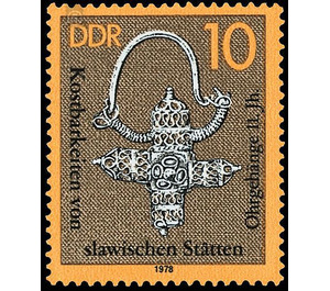 Treasures of Slavic sites  - Germany / German Democratic Republic 1978 - 10 Pfennig
