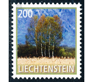 trees  - Liechtenstein 2016 - 200 Rappen