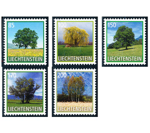 trees  - Liechtenstein 2016 Set