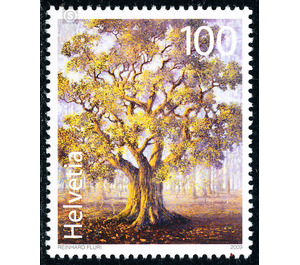 trees  - Switzerland 2009 - 100 Rappen