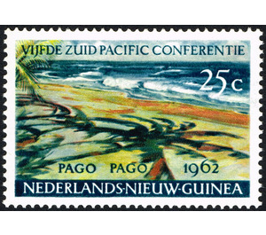 Tropical beach - Melanesia / Netherlands New Guinea 1962 - 25