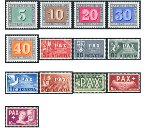 Truce - PAX  - Switzerland 1945 Set