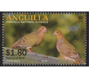 Turtle Dove - Caribbean / Anguilla 2016 - 1.80