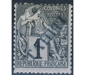 Type Alphée Dubois - Polynesia / Tahiti 1893 - 1