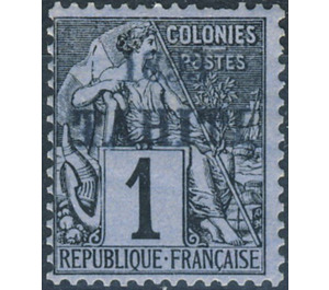 Type Alphée Dubois - Polynesia / Tahiti 1893 - 1