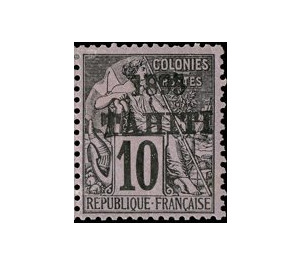 Type Alphée Dubois - Polynesia / Tahiti 1893 - 10