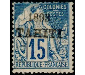 Type Alphée Dubois - Polynesia / Tahiti 1893 - 15