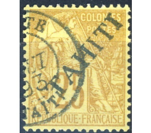 Type Alphée Dubois - Polynesia / Tahiti 1893 - 25