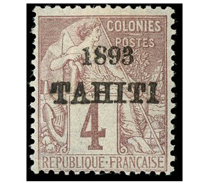 Type Alphée Dubois - Polynesia / Tahiti 1893 - 4