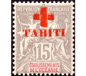 Type Groupe - Polynesia / Tahiti 1915 - 15