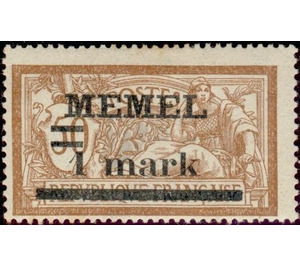 Type Merson - Germany / Old German States / Memel Territory 1920 - 1