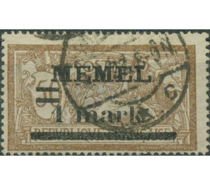 Type Merson - Germany / Old German States / Memel Territory 1920 - 1