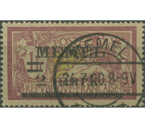 Type Merson - Germany / Old German States / Memel Territory 1920 - 1.25