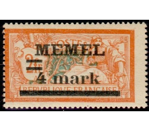 Type Merson - Germany / Old German States / Memel Territory 1920 - 4