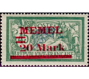 Type Merson - Germany / Old German States / Memel Territory 1921 - 20