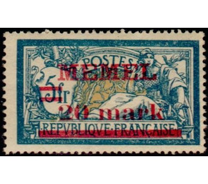 Type Merson - Germany / Old German States / Memel Territory 1921 - 20