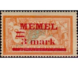 Type Merson - Germany / Old German States / Memel Territory 1921 - 3