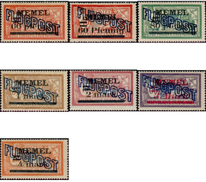 Type Merson - Germany / Old German States / Memel Territory 1921 Set