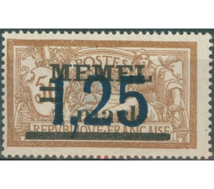 Type Merson - Germany / Old German States / Memel Territory 1922 - 1.25