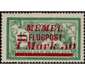 Type Merson - Germany / Old German States / Memel Territory 1922 - 1.50