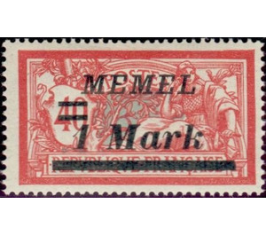 Type Merson - Germany / Old German States / Memel Territory 1922 - 1