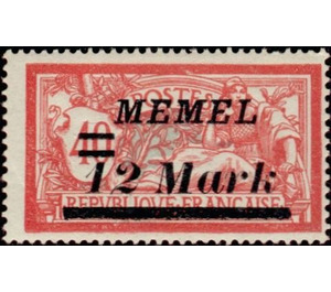 Type Merson - Germany / Old German States / Memel Territory 1922 - 12