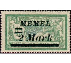 Type Merson - Germany / Old German States / Memel Territory 1922 - 2