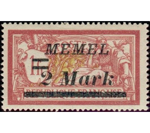 Type Merson - Germany / Old German States / Memel Territory 1922 - 2