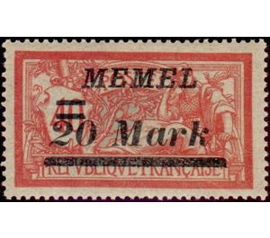 Type Merson - Germany / Old German States / Memel Territory 1922 - 20