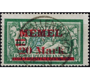 Type Merson - Germany / Old German States / Memel Territory 1922 - 20