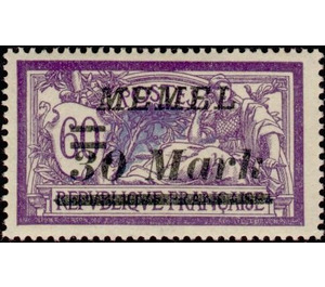 Type Merson - Germany / Old German States / Memel Territory 1922 - 30