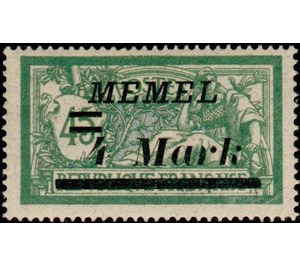 Type Merson - Germany / Old German States / Memel Territory 1922 - 4