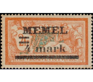 Type Merson - Germany / Old German States / Memel Territory 1922 - 4