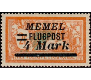 Type Merson - Germany / Old German States / Memel Territory 1922 - 4