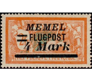 Type Merson - Germany / Old German States / Memel Territory 1922 - 4