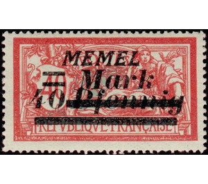 Type Merson - Germany / Old German States / Memel Territory 1922 - 40