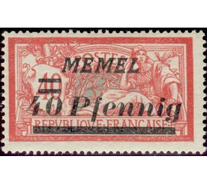 Type Merson - Germany / Old German States / Memel Territory 1922 - 40