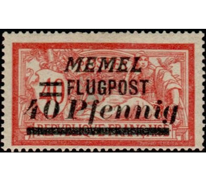 Type Merson - Germany / Old German States / Memel Territory 1922 - 40