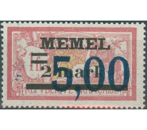 Type Merson - Germany / Old German States / Memel Territory 1922 - 5