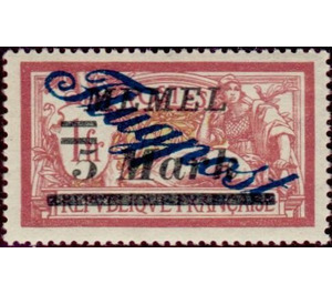 Type Merson - Germany / Old German States / Memel Territory 1922 - 5