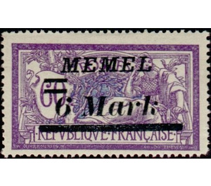 Type Merson - Germany / Old German States / Memel Territory 1922 - 6