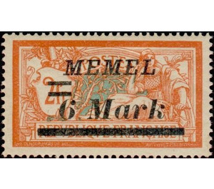 Type Merson - Germany / Old German States / Memel Territory 1922 - 6