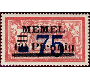 Type Merson - Germany / Old German States / Memel Territory 1922 - 75