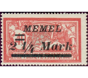 Type Merson - Germany / Old German States / Memel Territory 1922