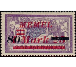 Type Merson - Germany / Old German States / Memel Territory 1922 - 80