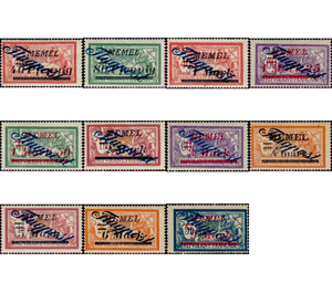 Type Merson - Germany / Old German States / Memel Territory 1922 Set