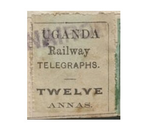 Uganda Railway Telegraphs - East Africa / Uganda 1902