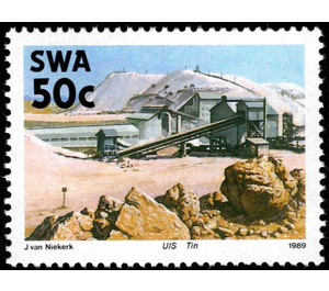 Uis Mine - South Africa / Namibia / South-West Africa 1989 - 50